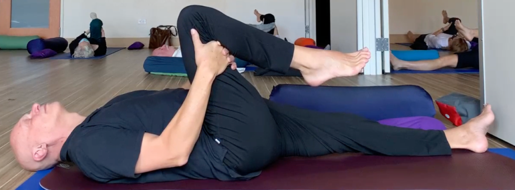 Image of Mark Wheat teaching yoga